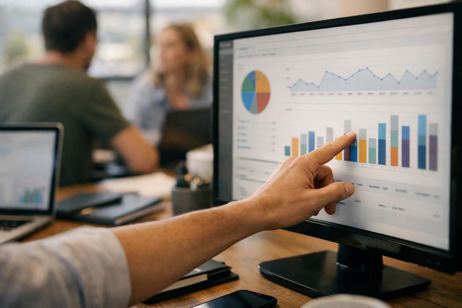 Google Analytics in SEO Agency: Google Analytics is a free web analytics service provided by Google that—visual guide