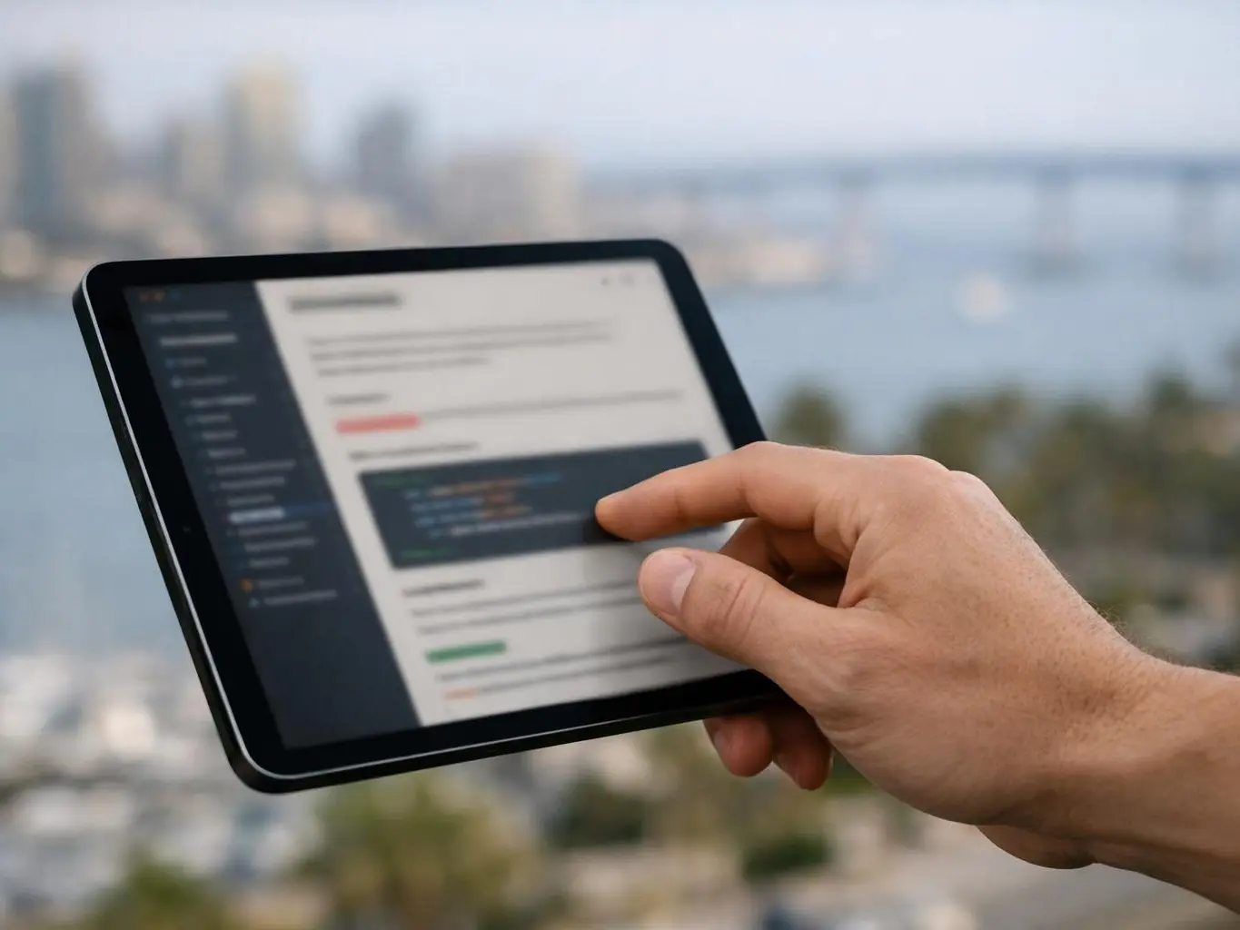 Website Optimization in Encinitas — team at work